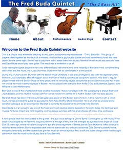 Fred Buda Quintet Webiste <http://fredbudaquintet.com>